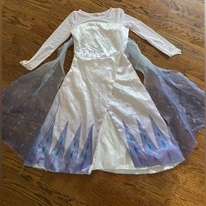 Elsa white costume size 8